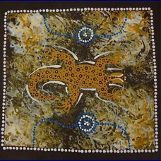 Aboriginal Art Canvas - D Mckenzie-Size:50x50cm - A